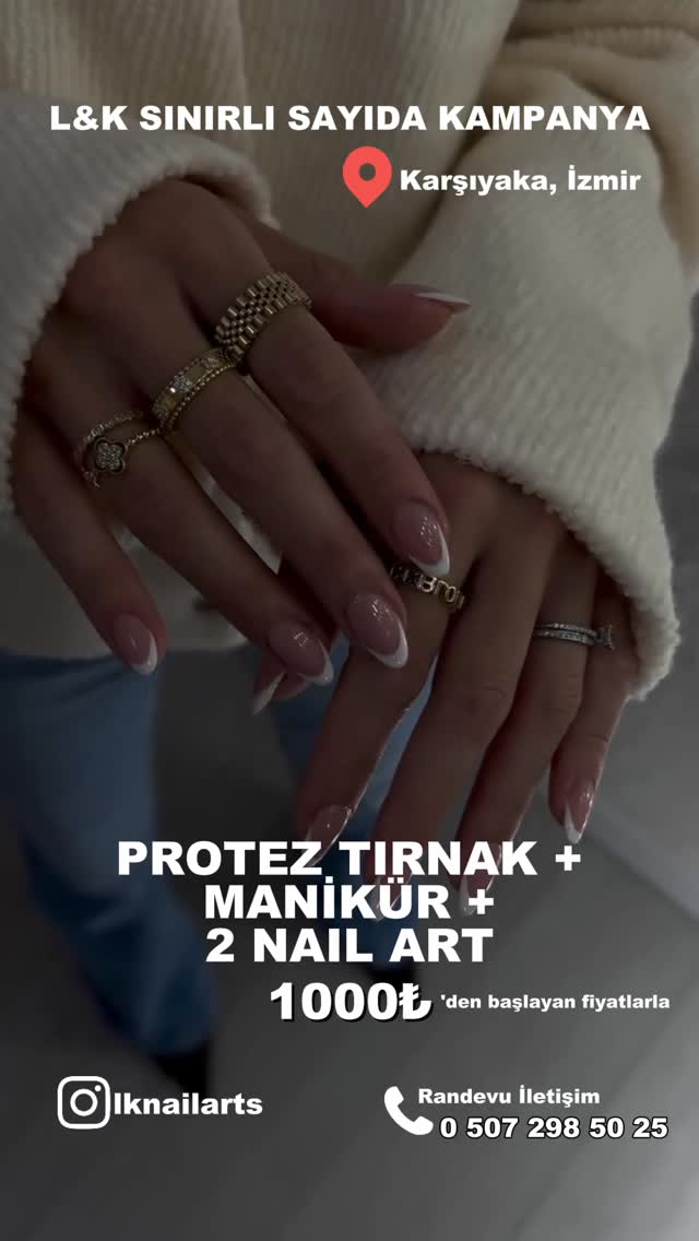 LK Beauty nail art Reels kapak görseli